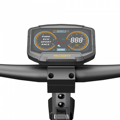 Ausom Gosoul 2 E-Scooter, 1100-W-Motor, 48-V-Akku mit 13 Ah, 20 km/h, Reichweite 70 km – Dunkelgrau — Foto 29