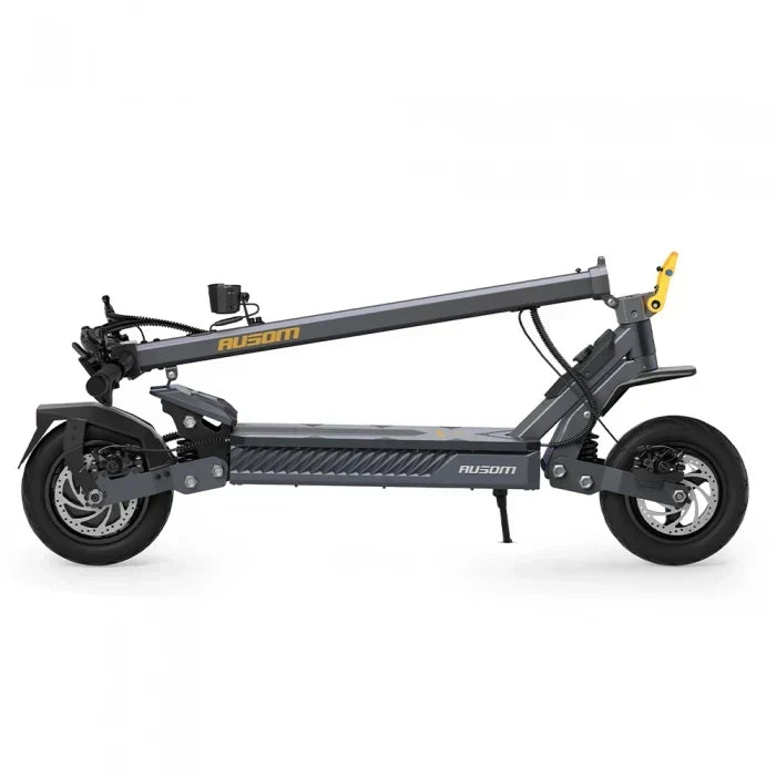 Ausom Gosoul 2 E-Scooter, 1100-W-Motor, 48-V-Akku mit 13 Ah, 20 km/h, Reichweite 70 km – Dunkelgrau — Foto 16