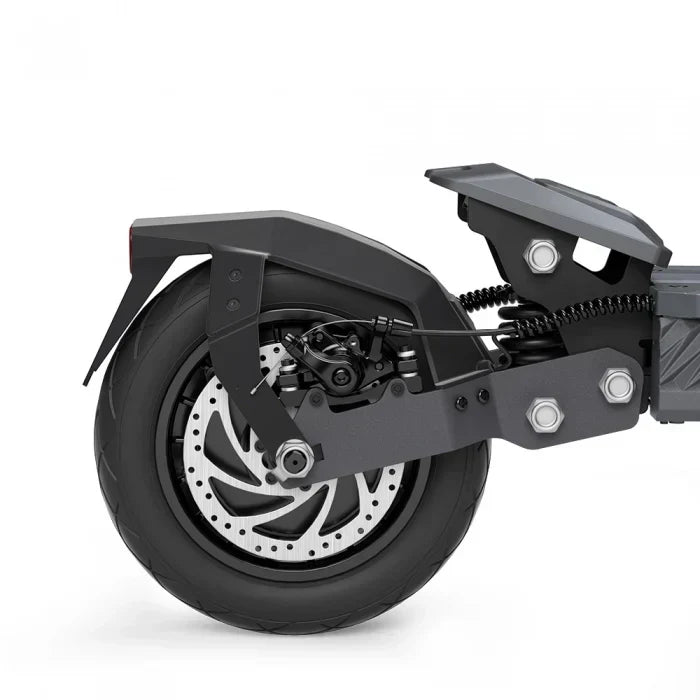 Ausom Gosoul 2 E-Scooter, 1100-W-Motor, 48-V-Akku mit 13 Ah, 20 km/h, Reichweite 70 km – Dunkelgrau — Foto 18
