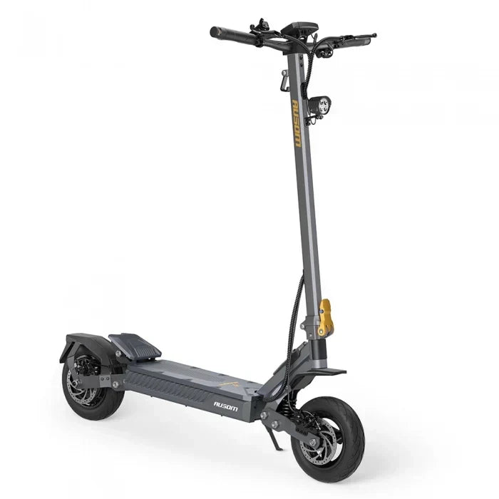 Ausom Gosoul 2 E-Scooter, 1100-W-Motor, 48-V-Akku mit 13 Ah, 20 km/h, Reichweite 70 km – Dunkelgrau — Foto 3