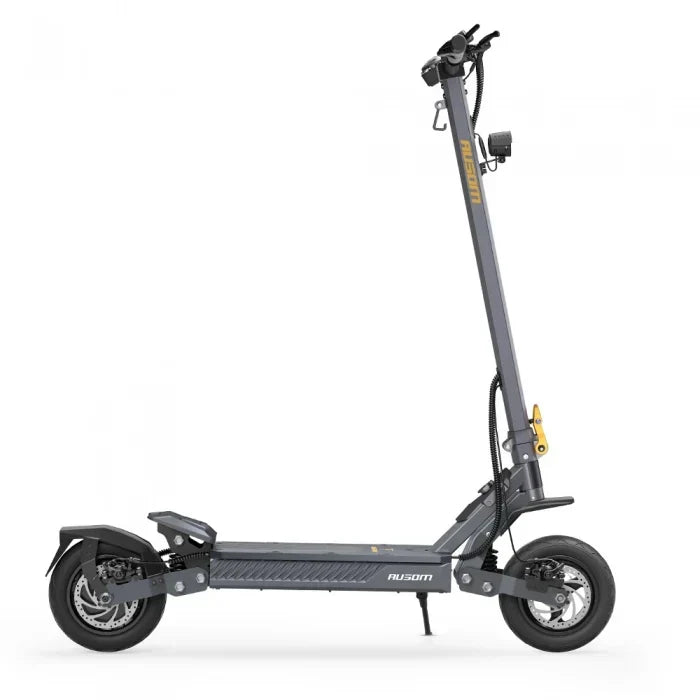 Ausom Gosoul 2 E-Scooter, 1100-W-Motor, 48-V-Akku mit 13 Ah, 20 km/h, Reichweite 70 km – Dunkelgrau — Foto 4