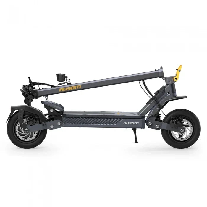Ausom Gosoul 2 E-Scooter, 1100-W-Motor, 48-V-Akku mit 13 Ah, 20 km/h, Reichweite 70 km – Dunkelgrau — Foto 8