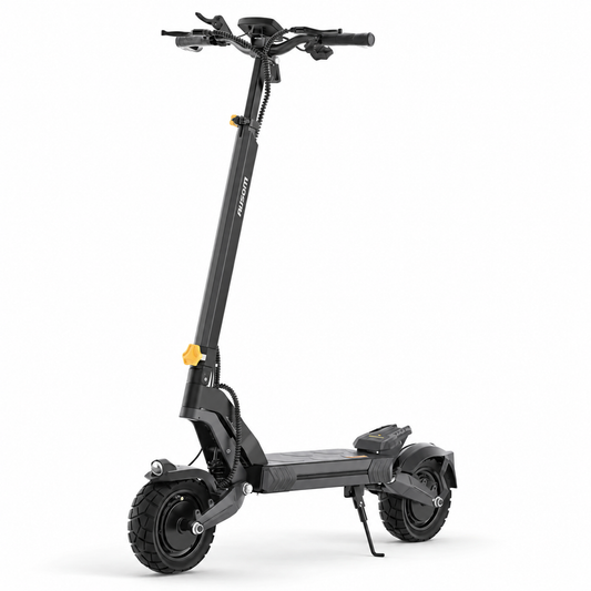 Ausom L2 faltbarer Elektroroller mit zwei Motoren, 2 × 800 W, 20 km/h, 48-V-Akku mit 15,6 Ah, 10 × 3-Zoll-Reifen, Reichweite 70 km — Foto 1