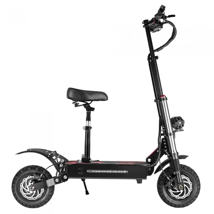 BOYUEDA S3-11 faltbarer Elektroroller, 2 × 3000-W-Motoren, 60-V-Akku mit 38 Ah, 11-Zoll-Reifen, 85 km/h — Foto 4