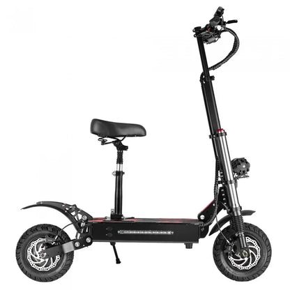 BOYUEDA S3-11 faltbarer Elektroroller, 2 × 3000-W-Motoren, 60-V-Akku mit 38 Ah, 11-Zoll-Reifen, 85 km/h — Foto 4