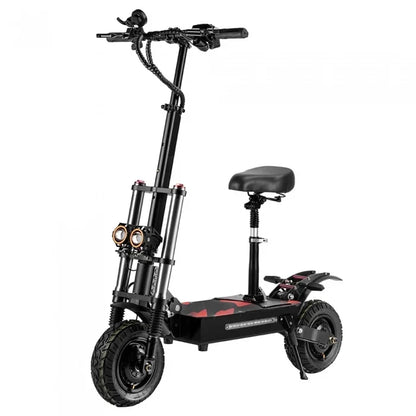 BOYUEDA S3-11 faltbarer Elektroroller, 2 × 3000-W-Motoren, 60-V-Akku mit 38 Ah, 11-Zoll-Reifen, 85 km/h — Foto 6