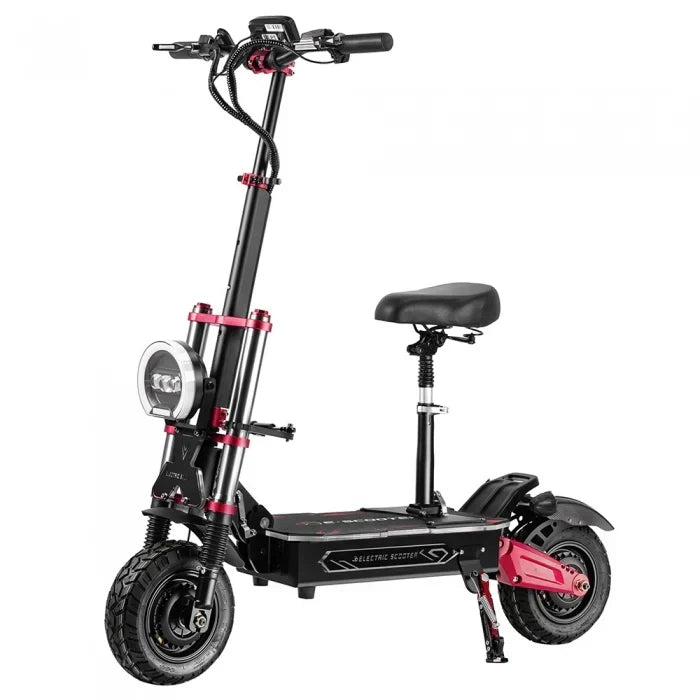 BOYUEDA S5-11 faltbarer Elektroroller, 2 × 3000-W-Motoren, 60-V-Akku mit 38 Ah, 11-Zoll-Reifen, 85 km/h, Reichweite 120 km — Foto 4