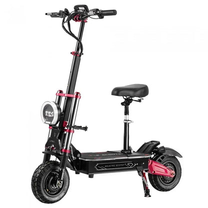 BOYUEDA S5-11 faltbarer Elektroroller, 2 × 3000-W-Motoren, 60-V-Akku mit 38 Ah, 11-Zoll-Reifen, 85 km/h, Reichweite 120 km — Foto 4