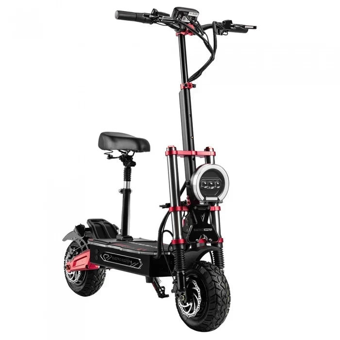 BOYUEDA S5-11 faltbarer Elektroroller, 2 × 3000-W-Motoren, 60-V-Akku mit 38 Ah, 11-Zoll-Reifen, 85 km/h, Reichweite 120 km — Foto 5