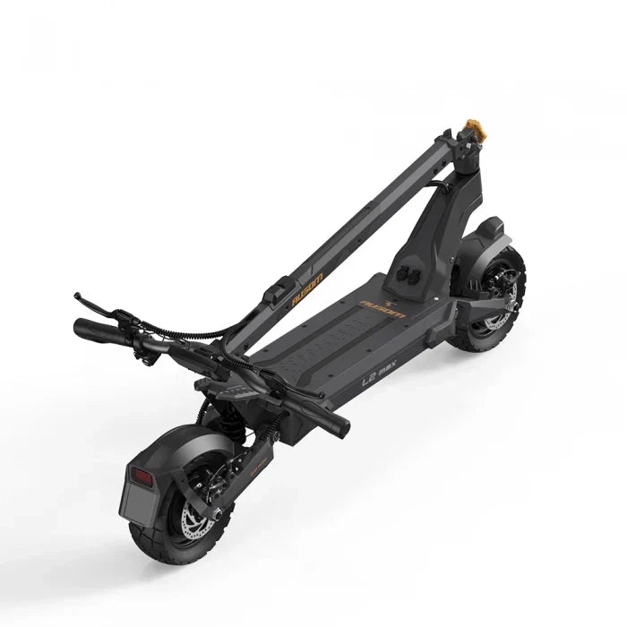 Faltbarer Elektroroller Ausom L2 Max mit zwei Motoren, 2 × 1000 W, 65 km/h, Fahrwerkstechnologie aus der Luftfahrt, schlauchlose Reifen — Foto 7