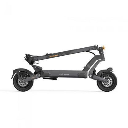 Faltbarer Elektroroller Ausom L2 Max mit zwei Motoren, 2 × 1000 W, 65 km/h, Fahrwerkstechnologie aus der Luftfahrt, schlauchlose Reifen — Foto 8
