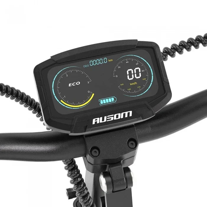 Ausom L2 faltbarer Elektroroller mit zwei Motoren, 2 × 800 W, 20 km/h, 48-V-Akku mit 15,6 Ah, 10 × 3-Zoll-Reifen, Reichweite 70 km — Foto 7