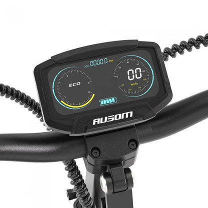 Ausom L2 faltbarer Elektroroller mit zwei Motoren, 2 × 800 W, 20 km/h, 48-V-Akku mit 15,6 Ah, 10 × 3-Zoll-Reifen, Reichweite 70 km — Foto 7