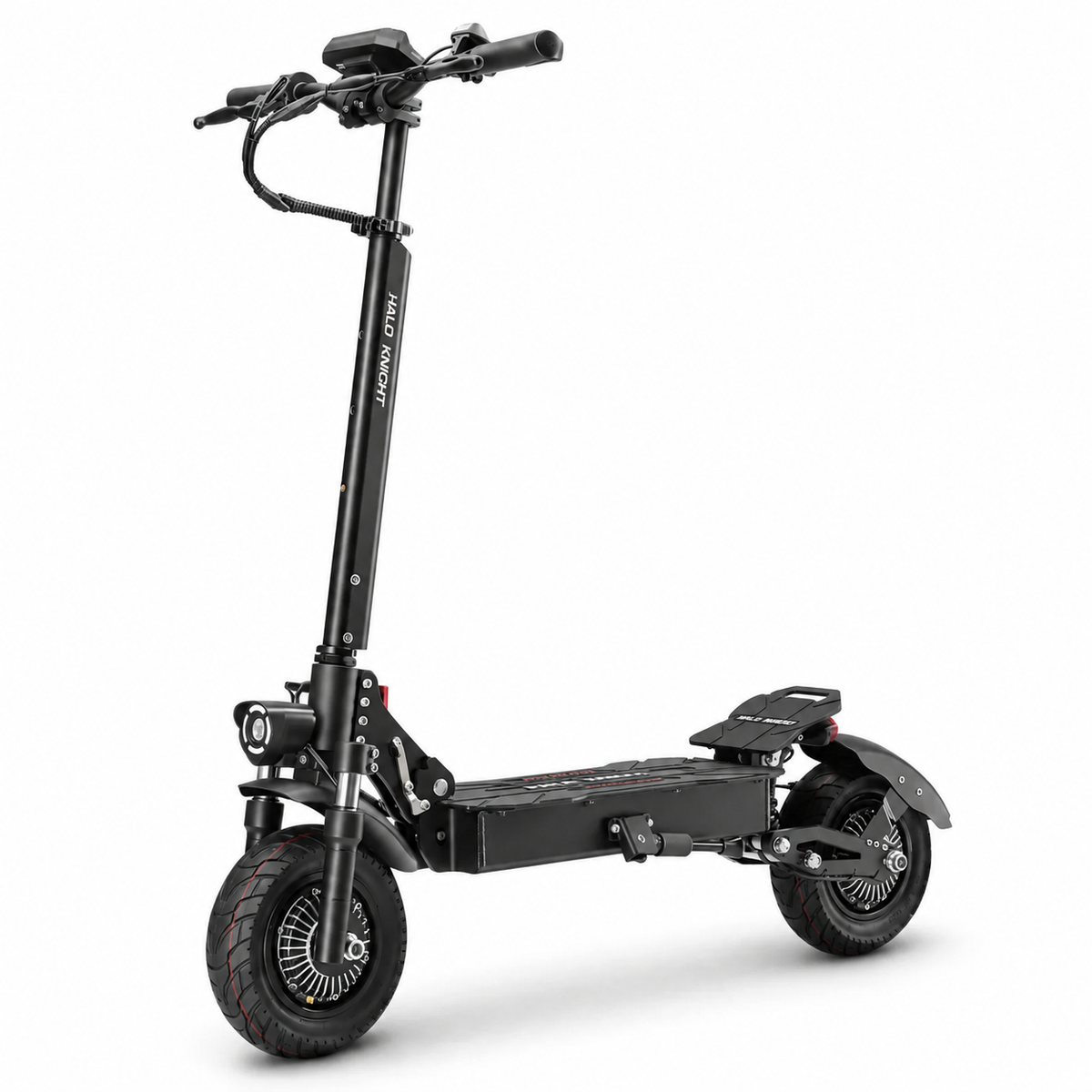 Halo Knight T104 faltbarer Elektroroller, 2 × 1200-W-Motoren, 52-V-Akku mit 21 Ah, 10-Zoll-Reifen, Höchstgeschwindigkeit 65 km/h — Foto 1