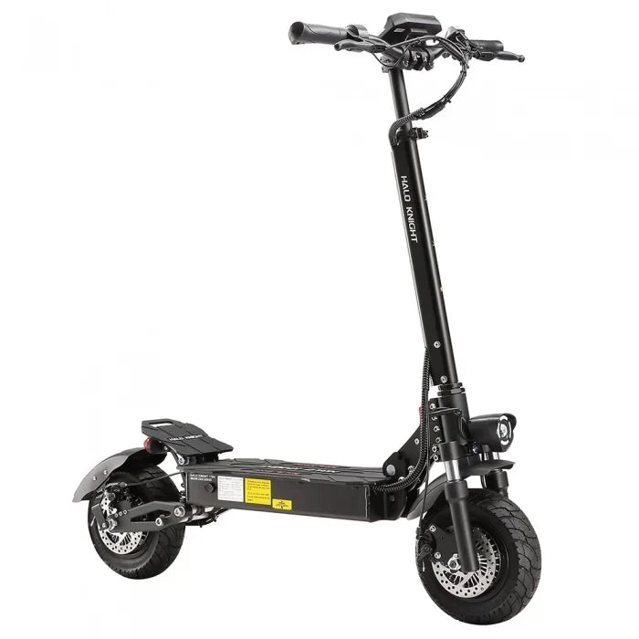 Halo Knight T104 faltbarer Elektroroller, 2 × 1200-W-Motoren, 52-V-Akku mit 21 Ah, 10-Zoll-Reifen, Höchstgeschwindigkeit 65 km/h — Foto 4