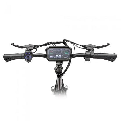 Halo Knight T104 faltbarer Elektroroller, 2 × 1200-W-Motoren, 52-V-Akku mit 21 Ah, 10-Zoll-Reifen, Höchstgeschwindigkeit 65 km/h — Foto 14