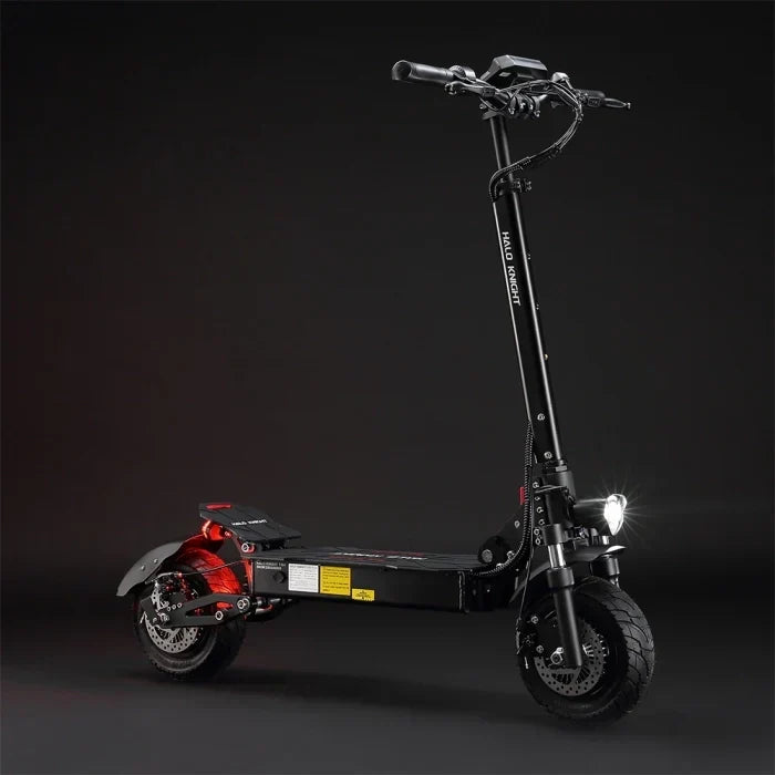 Halo Knight T104 faltbarer Elektroroller, 2 × 1200-W-Motoren, 52-V-Akku mit 21 Ah, 10-Zoll-Reifen, Höchstgeschwindigkeit 65 km/h — Foto 7