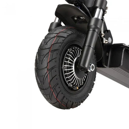 Halo Knight T104 faltbarer Elektroroller, 2 × 1200-W-Motoren, 52-V-Akku mit 21 Ah, 10-Zoll-Reifen, Höchstgeschwindigkeit 65 km/h — Foto 10