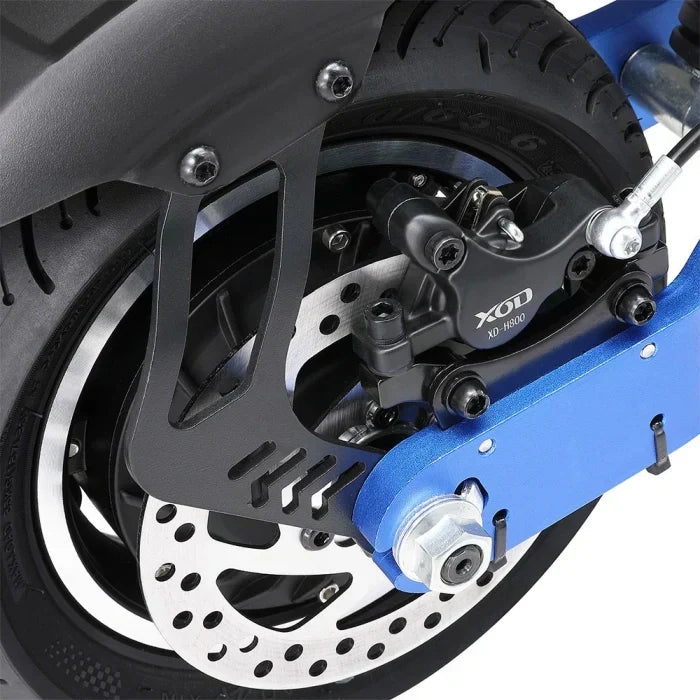 Elektroroller Halo Knight T108, 10-Zoll-Straßenreifen, 2 × 1000-W-Motoren, Höchstgeschwindigkeit 65 km/h – Schwarz — Foto 4