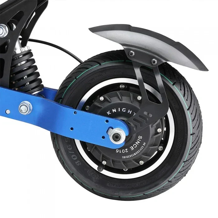 Elektroroller Halo Knight T108, 10-Zoll-Straßenreifen, 2 × 1000-W-Motoren, Höchstgeschwindigkeit 65 km/h – Schwarz — Foto 5