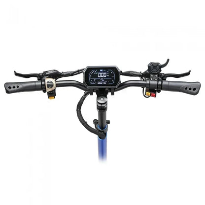 Elektroroller Halo Knight T108, 10-Zoll-Straßenreifen, 2 × 1000-W-Motoren, Höchstgeschwindigkeit 65 km/h – Schwarz — Foto 6