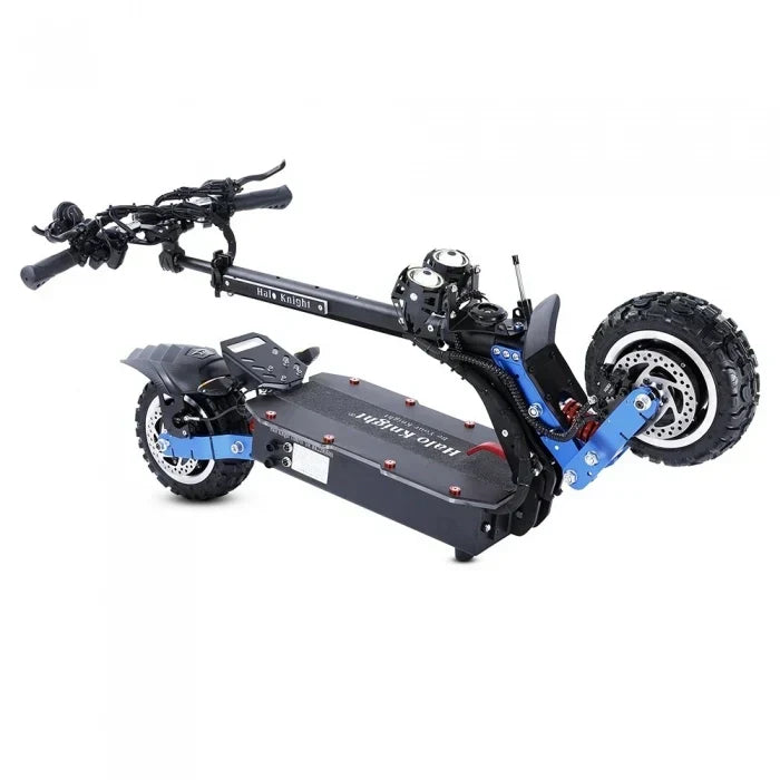 Hulajnoga Elektryczna Halo Knight T108 Pro Opony Terenowe 11 Cali Silniki 3000W*2 Prędkość Maks. 95km/h — zdjęcie 6