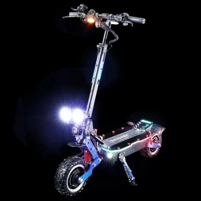 Hulajnoga Elektryczna Halo Knight T108 Pro Opony Terenowe 11 Cali Silniki 3000W*2 Prędkość Maks. 95km/h — zdjęcie 7