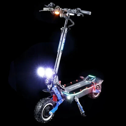 Hulajnoga Elektryczna Halo Knight T108 Pro Opony Terenowe 11 Cali Silniki 3000W*2 Prędkość Maks. 95km/h — zdjęcie 7