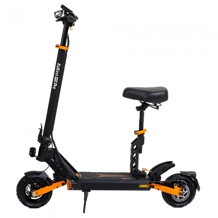 Elektroroller KuKirin G2 PRO, verbesserte Version 2024 – 600-W-Motor, 15,6 Ah, 9-Zoll-Reifen, 45 km/h – Schwarz-Orange — Foto 2