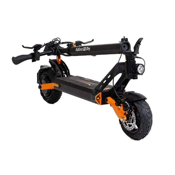 Elektroroller KuKirin G2 PRO, verbesserte Version 2024 – 600-W-Motor, 15,6 Ah, 9-Zoll-Reifen, 45 km/h – Schwarz-Orange — Foto 16