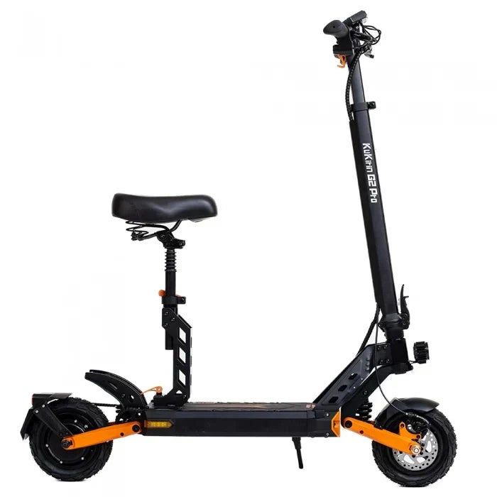 Elektroroller KuKirin G2 PRO, verbesserte Version 2024 – 600-W-Motor, 15,6 Ah, 9-Zoll-Reifen, 45 km/h – Schwarz-Orange — Foto 3