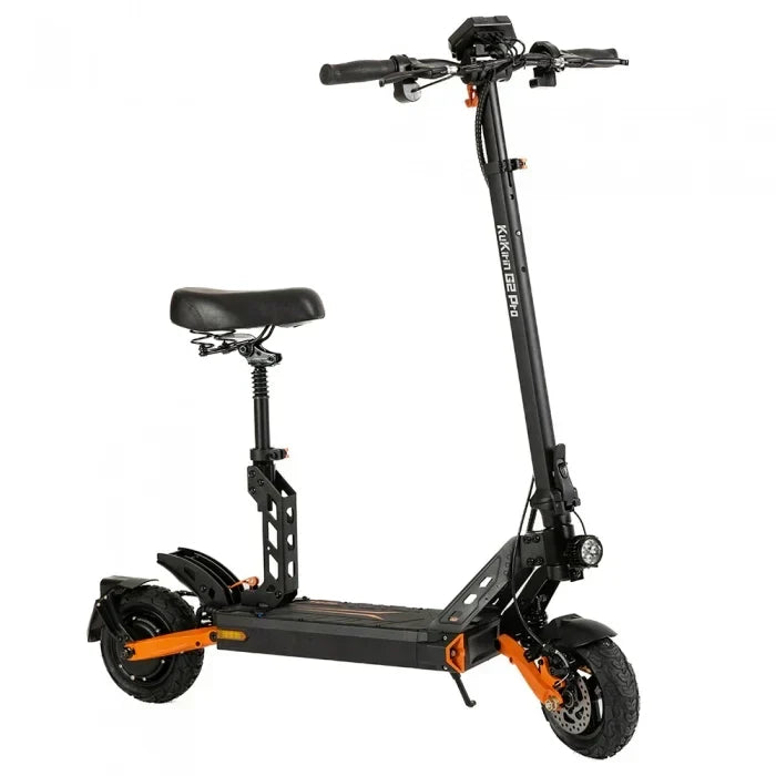 Elektroroller KuKirin G2 PRO, verbesserte Version 2024 – 600-W-Motor, 15,6 Ah, 9-Zoll-Reifen, 45 km/h – Schwarz-Orange — Foto 4