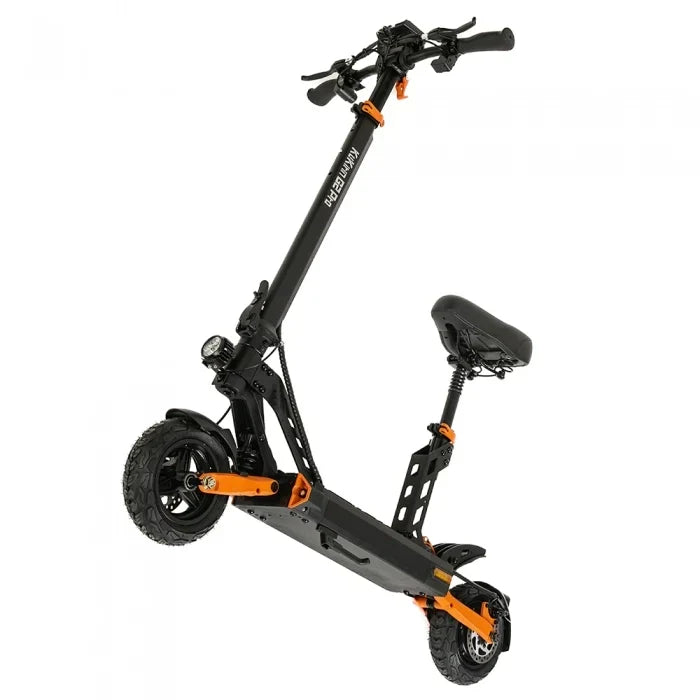 Elektroroller KuKirin G2 PRO, verbesserte Version 2024 – 600-W-Motor, 15,6 Ah, 9-Zoll-Reifen, 45 km/h – Schwarz-Orange — Foto 5