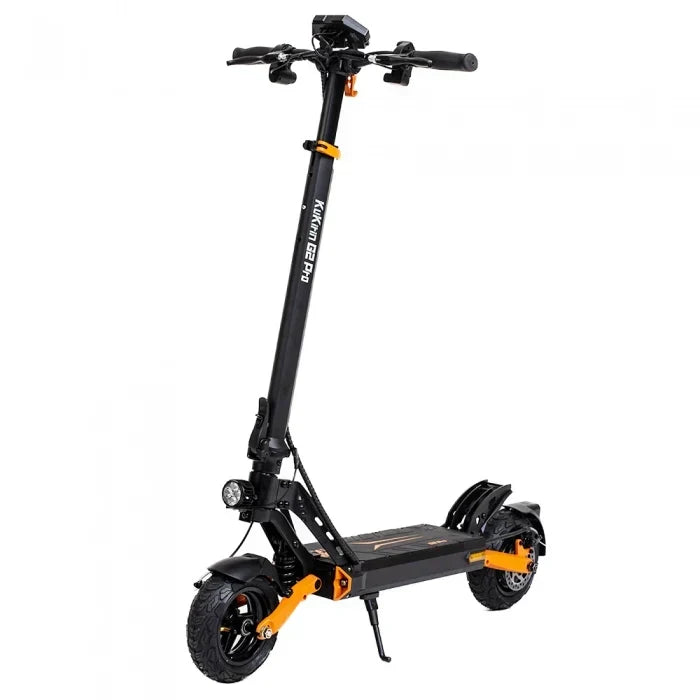Elektroroller KuKirin G2 PRO, verbesserte Version 2024 – 600-W-Motor, 15,6 Ah, 9-Zoll-Reifen, 45 km/h – Schwarz-Orange — Foto 7