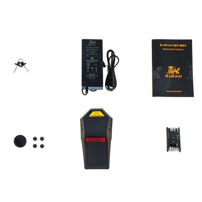 Elektroroller KuKirin M4 Max, 800-W-Motor, 48-V-Akku mit 18 Ah, 10-Zoll-Reifen, Höchstgeschwindigkeit 45 km/h — Foto 25