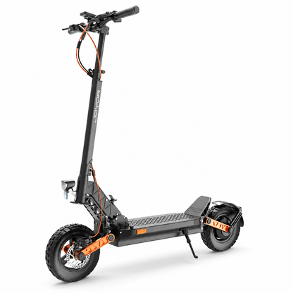 Elektroroller mit Blinkern Joyor S8-S-Z, zwei 600-W-Motoren, 48-V-Akku mit 26 Ah, 10-Zoll-Reifen – Schwarz — Foto 1
