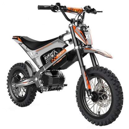 Elektromotorrad KuKirin X1, 1000-W-Mittelmotor, 48-V-Akku mit 20,8 Ah, 14/12-Zoll-Geländereifen — Foto 2