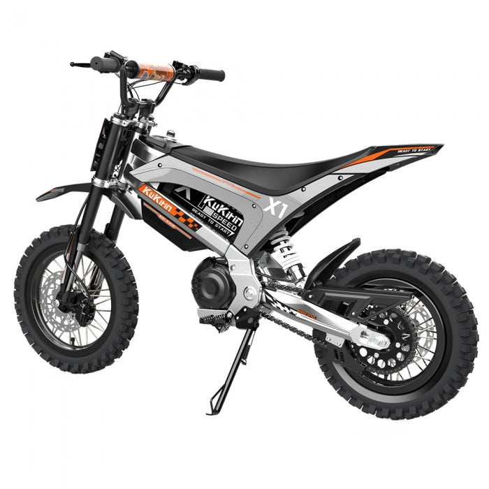 Elektromotorrad KuKirin X1, 1000-W-Mittelmotor, 48-V-Akku mit 20,8 Ah, 14/12-Zoll-Geländereifen — Foto 11