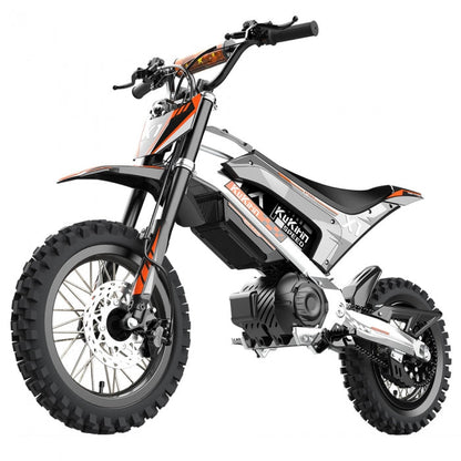 Elektromotorrad KuKirin X1, 1000-W-Mittelmotor, 48-V-Akku mit 20,8 Ah, 14/12-Zoll-Geländereifen — Foto 12