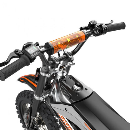 Elektromotorrad KuKirin X1, 1000-W-Mittelmotor, 48-V-Akku mit 20,8 Ah, 14/12-Zoll-Geländereifen — Foto 13