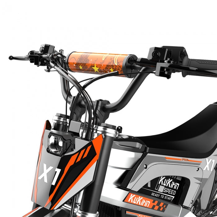 Elektromotorrad KuKirin X1, 1000-W-Mittelmotor, 48-V-Akku mit 20,8 Ah, 14/12-Zoll-Geländereifen — Foto 14