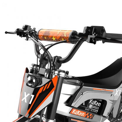 Elektromotorrad KuKirin X1, 1000-W-Mittelmotor, 48-V-Akku mit 20,8 Ah, 14/12-Zoll-Geländereifen — Foto 14