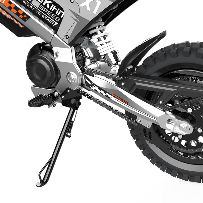 Elektromotorrad KuKirin X1, 1000-W-Mittelmotor, 48-V-Akku mit 20,8 Ah, 14/12-Zoll-Geländereifen — Foto 16