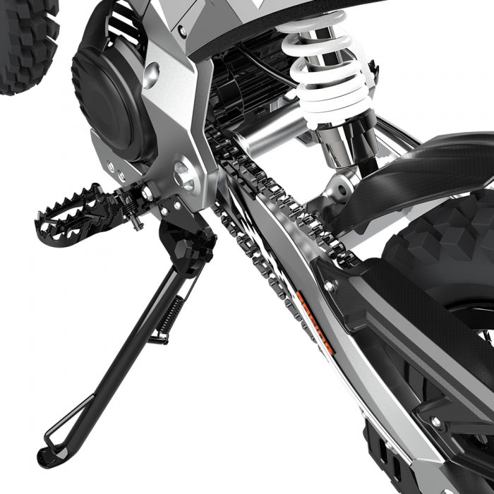 Elektromotorrad KuKirin X1, 1000-W-Mittelmotor, 48-V-Akku mit 20,8 Ah, 14/12-Zoll-Geländereifen — Foto 17
