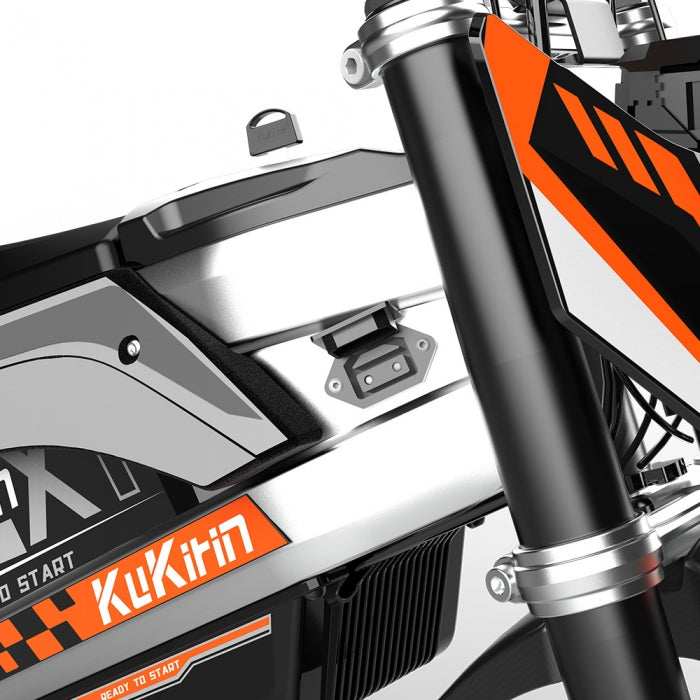 Elektromotorrad KuKirin X1, 1000-W-Mittelmotor, 48-V-Akku mit 20,8 Ah, 14/12-Zoll-Geländereifen — Foto 19