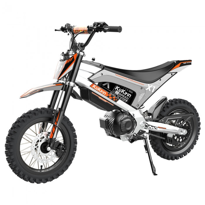 Elektromotorrad KuKirin X1, 1000-W-Mittelmotor, 48-V-Akku mit 20,8 Ah, 14/12-Zoll-Geländereifen — Foto 3
