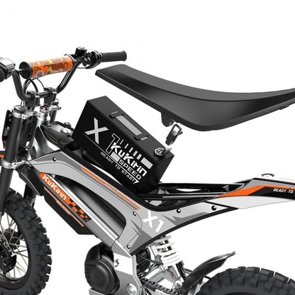 Elektromotorrad KuKirin X1, 1000-W-Mittelmotor, 48-V-Akku mit 20,8 Ah, 14/12-Zoll-Geländereifen — Foto 22