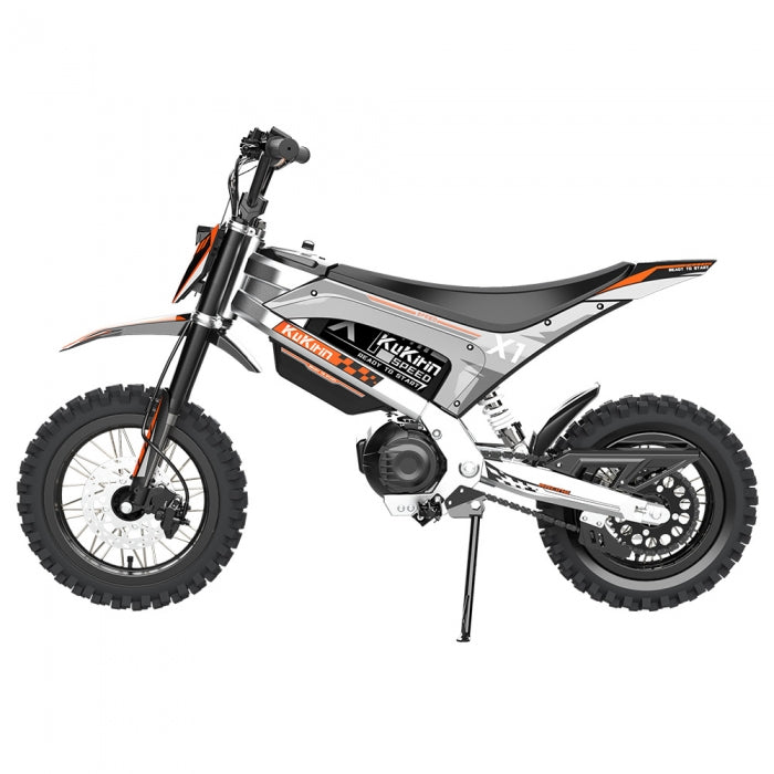 Elektromotorrad KuKirin X1, 1000-W-Mittelmotor, 48-V-Akku mit 20,8 Ah, 14/12-Zoll-Geländereifen — Foto 4