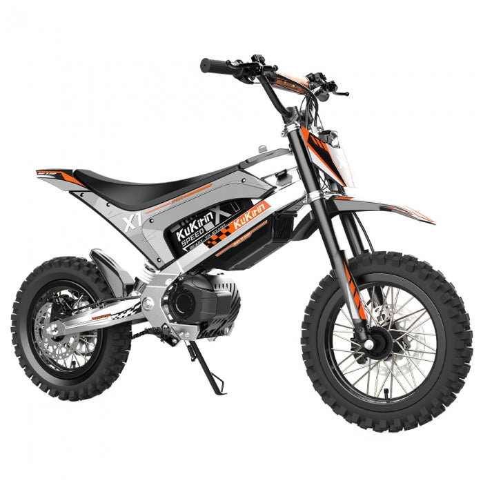 Elektromotorrad KuKirin X1, 1000-W-Mittelmotor, 48-V-Akku mit 20,8 Ah, 14/12-Zoll-Geländereifen — Foto 5