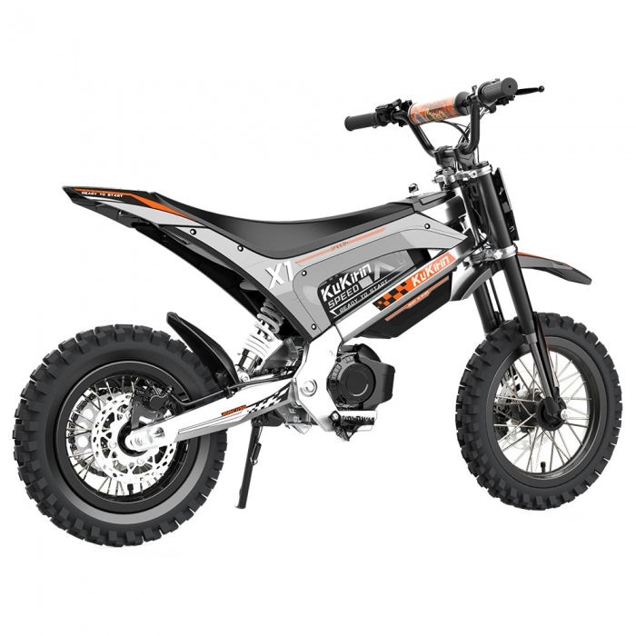 Elektromotorrad KuKirin X1, 1000-W-Mittelmotor, 48-V-Akku mit 20,8 Ah, 14/12-Zoll-Geländereifen — Foto 7
